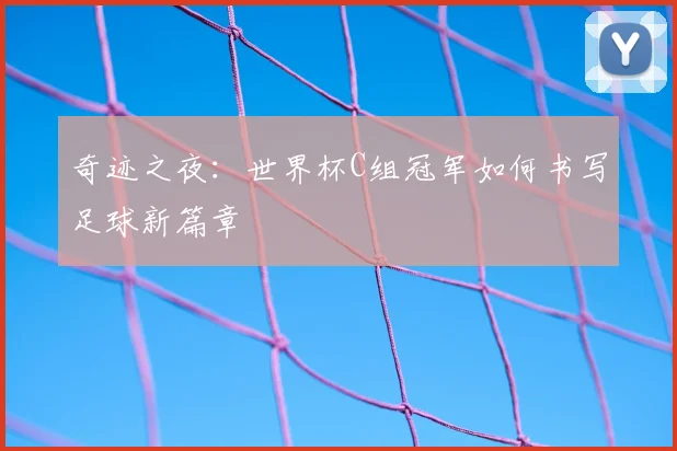 奇迹之夜：世界杯C组冠军如何书写足球新篇章